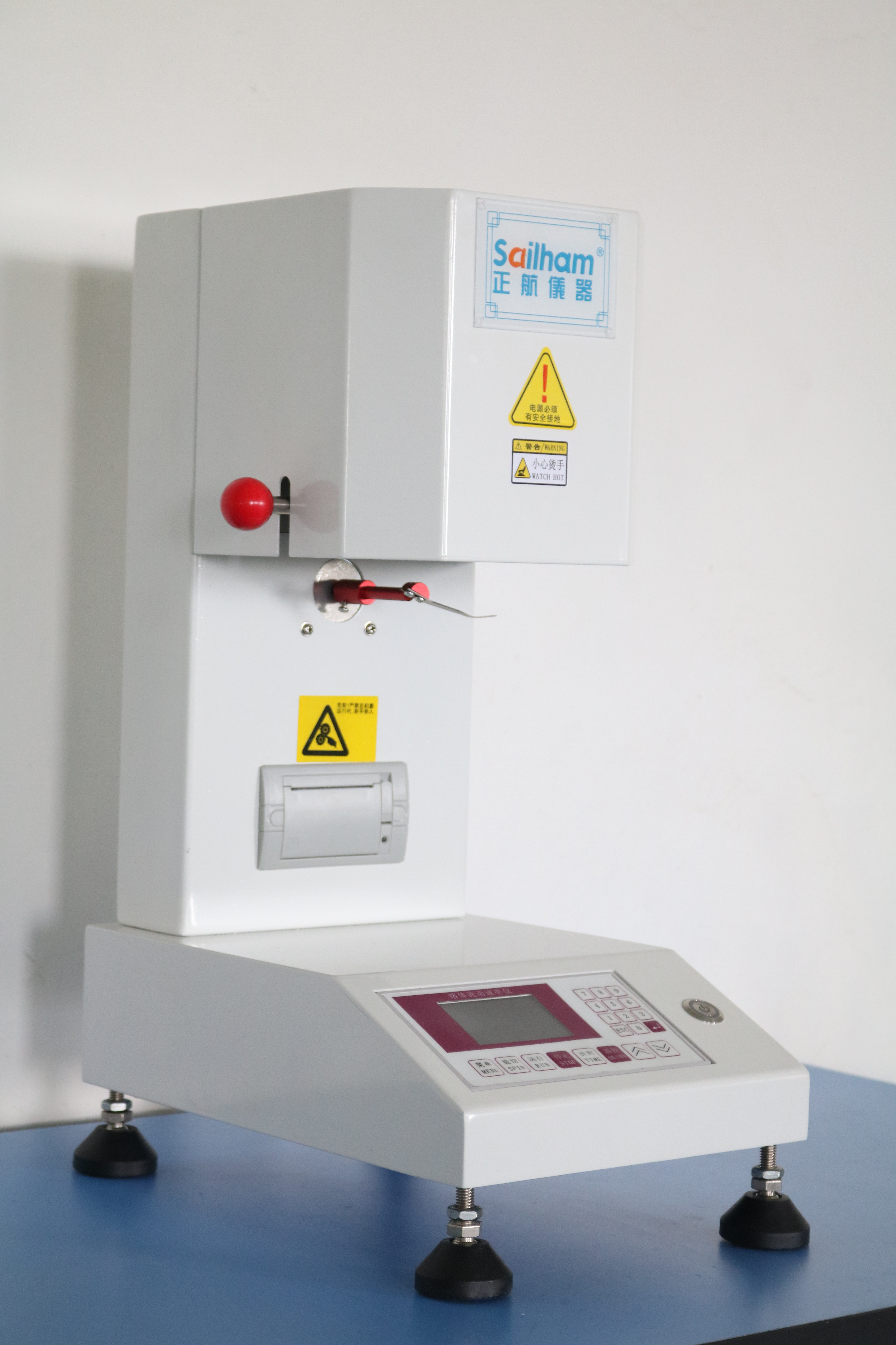 熔體流動速度儀側(cè)面圖